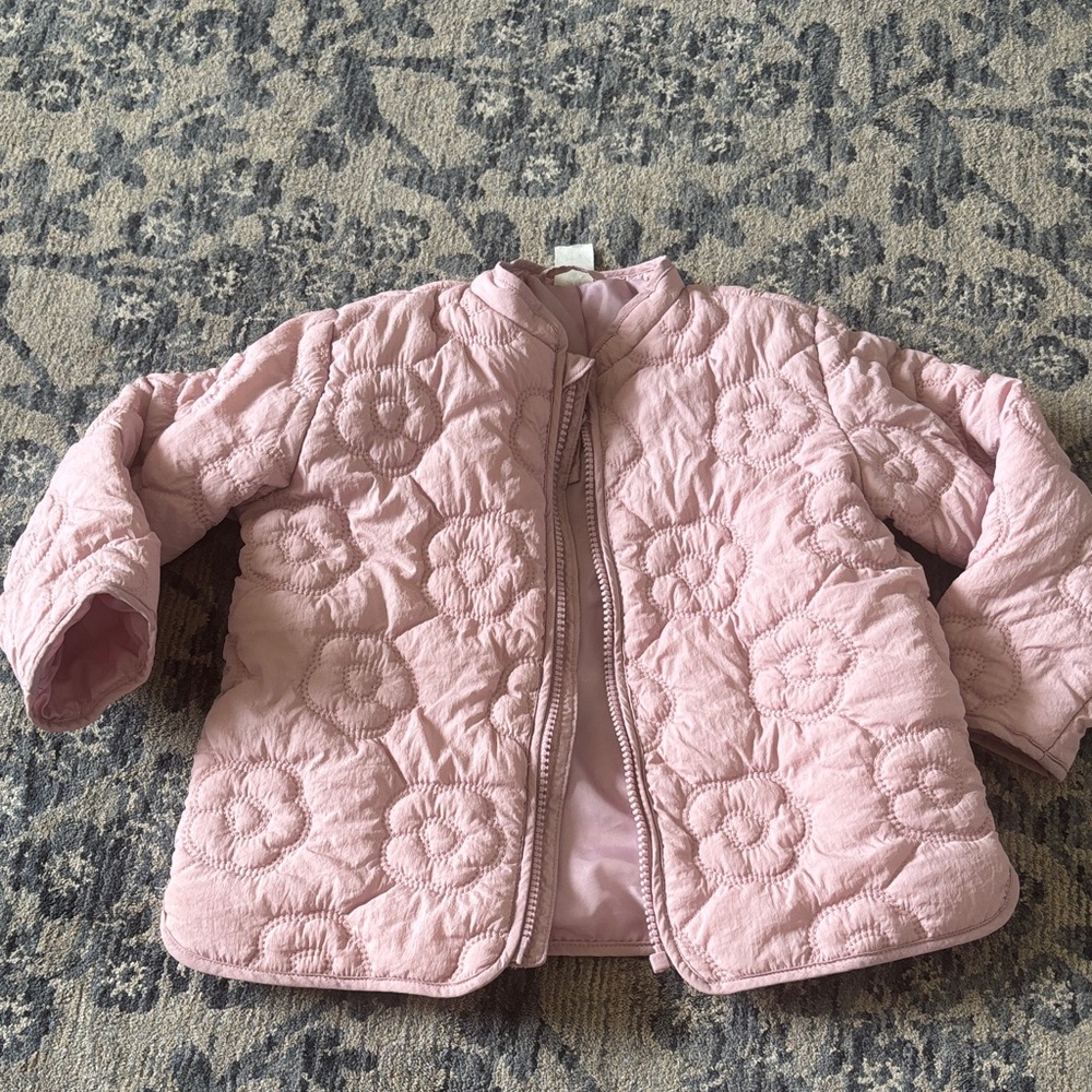 H&M quilted coat 4t